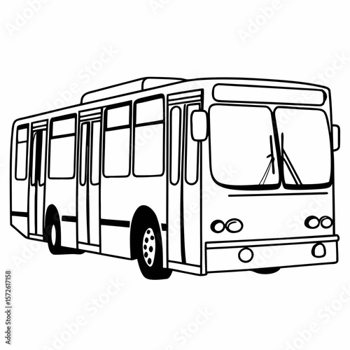 bus silhouette