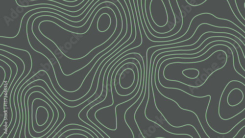 Minimalist green line art.
Hypnotic, flowing green design.