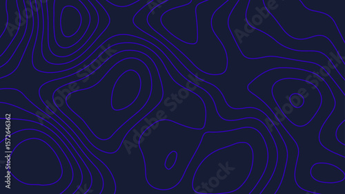 Dark blue background with deep purple contour lines.
Abstract topographic pattern in navy and violet.