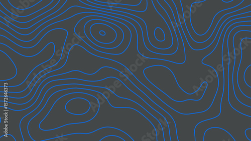 Navy blue background with electric purple lines.
Textured pattern, reminiscent of dark water.
