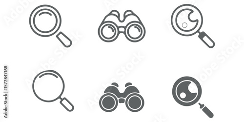 Camera icon set. photo camera in flat style symbol. photography camera line art signs, vector illustration