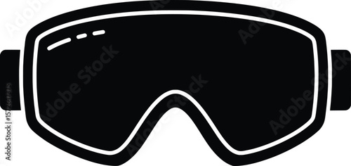Stylish Sports Goggles in a Dynamic Environment