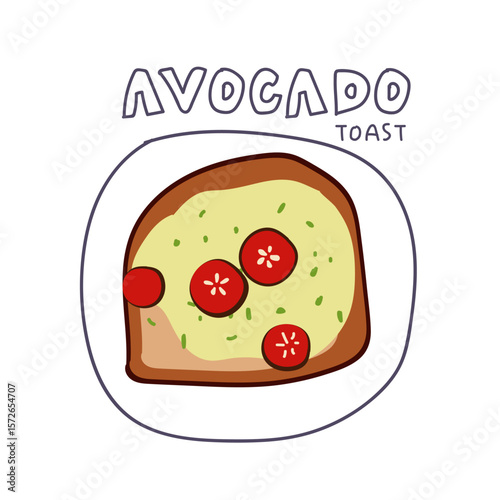 Crunchy avocado toast topped with creamy slices of avocado, fresh tomato, and a perfectly cooked egg — a simple, healthy, and satisfying bite
