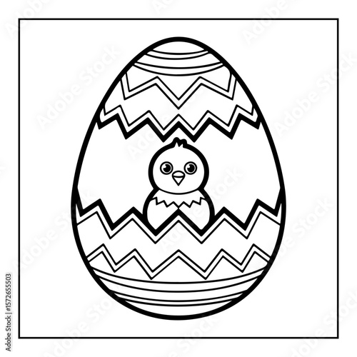black and white coloring pages for kids