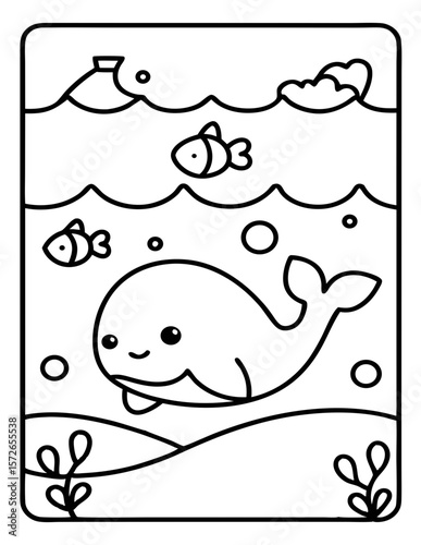 black and white coloring pages for kids