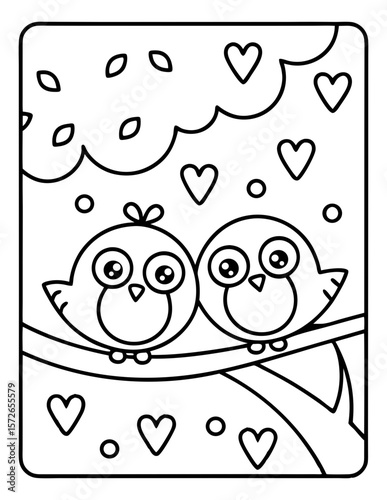black and white coloring pages for kids