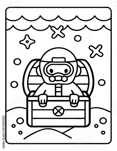 black and white coloring pages for kids