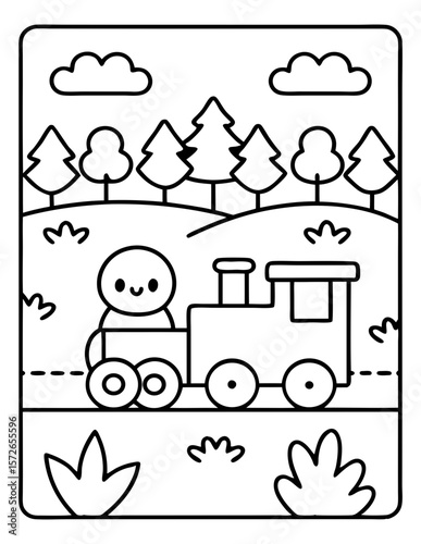 black and white coloring pages for kids