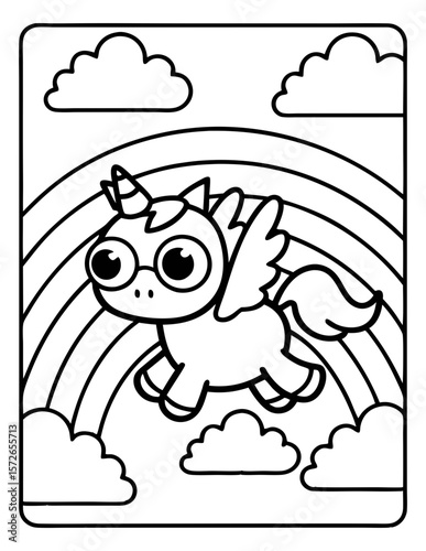 black and white coloring pages for kids