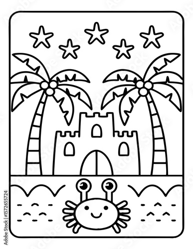 black and white coloring pages for kids
