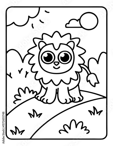black and white coloring pages for kids