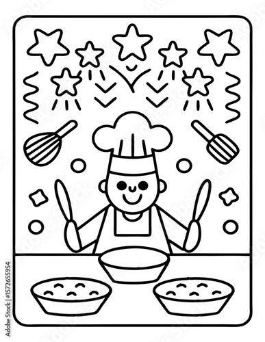black and white coloring pages for kids