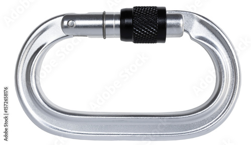 Locking carabiner made for climbing