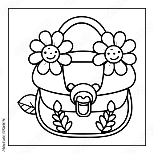 black and white color pages