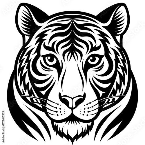 head of tiger