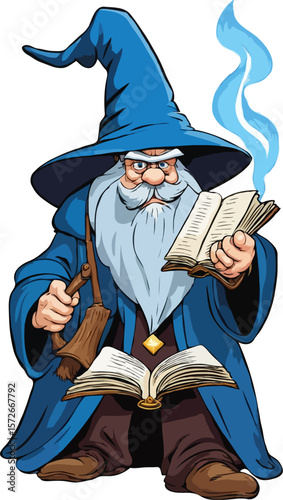 magician and fantasy art