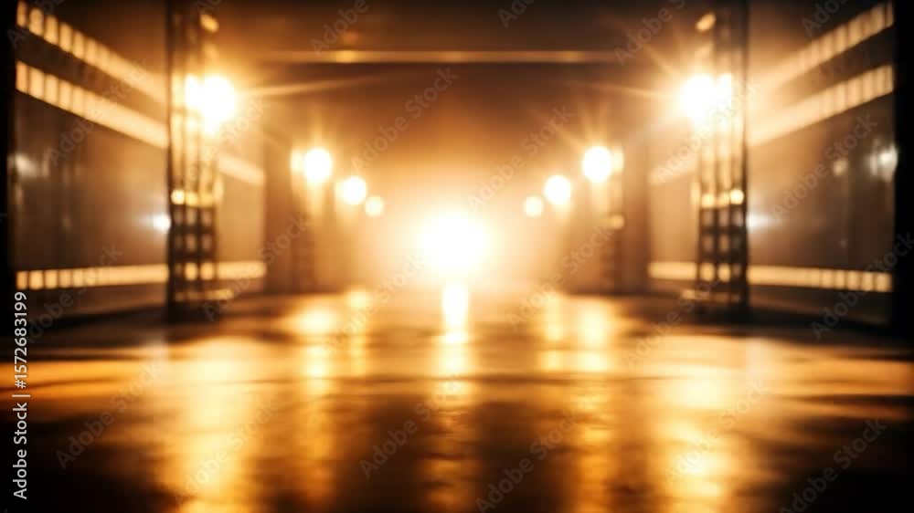 Golden tunnel
