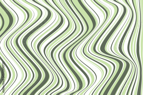simple abstract light green and olive color creative geometric thin to thick wavy line pattern abstract wavy lines in pastel colors