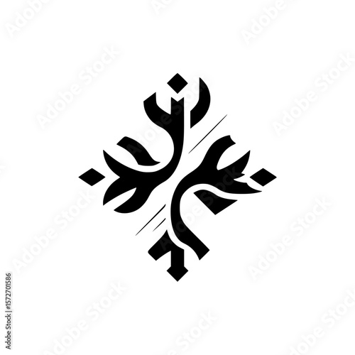 Silhouette pictogram set featuring diverse isolated vector icons for modern design applications