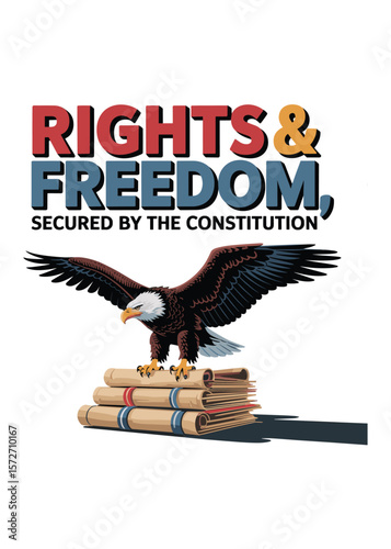 Constitution Day Quote Typography T-Shirt Design
