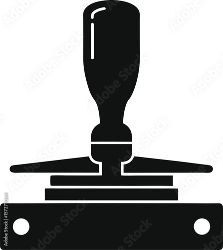 diy sanding tool black silhouette vector artwork