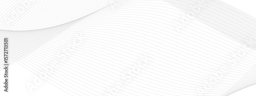 Abstract frequency sound wavy, twisted curve lines with blend effect. Technology abstract wavy curve lines on transparent background.  Abstract business wave curve lines background. Vector 