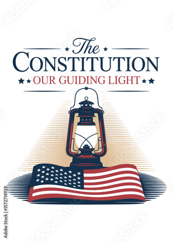 Constitution Day Quote Typography T-Shirt Design
