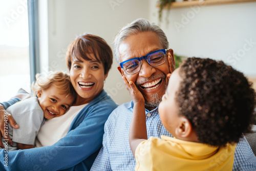 parents with children at home