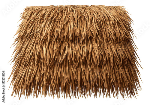 Wallpaper Mural Thatch roof for a garden tiki hut, perfect for creating a tropical ambiance in a suburban backyard. Torontodigital.ca