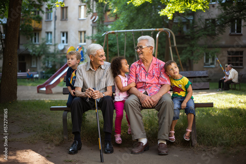 family in the park