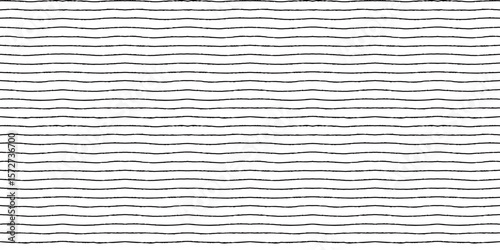 lined seamless pattern with hand drawn pencil textured thin stripes. Simple background in black and white colors. Bright abstract vector seamless wallpaper.