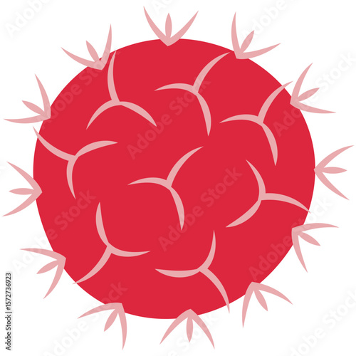 Tuberculosis Bacteria. Microbe icon vector image. Can be used for Tuberculosis.