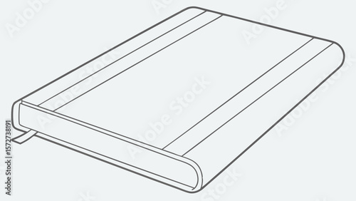 Vector Light blue translucent rectangular sheet of mat with smooth edges and subtle texture
