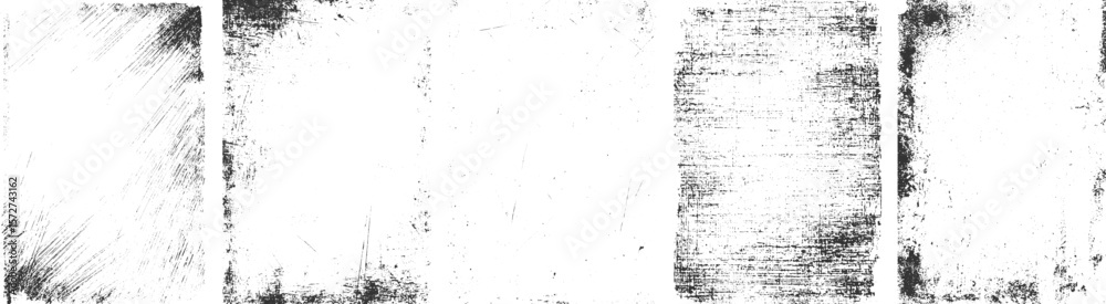 Fototapeta premium Grunge Texture Set, Grunge grainy dirty background