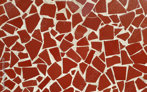 irregular work patched tiled floor background