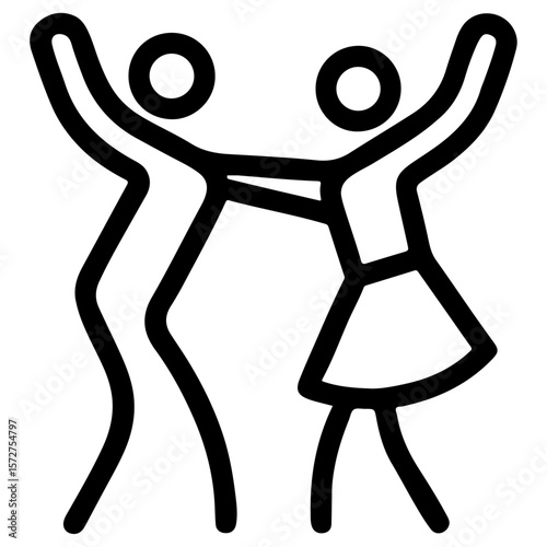 Cartoon person vector illustration, a man jumping, a funny character design