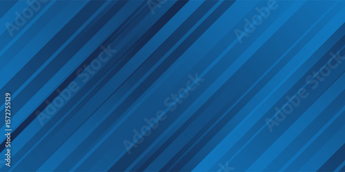 Blue background with abstract box rectangle geometric shapes modern element for banner, presentation design and flyer