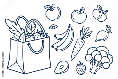 A variety of fresh fruits and vegetables are ready to be enjoyed