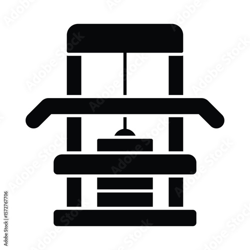 Butterfly machine Vector Icon which can easily modify or edit