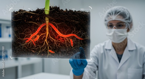 Plant Root Microbiome Research and Analysis in Laboratory