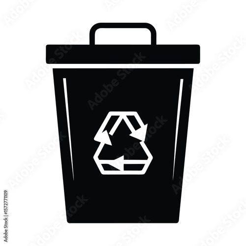 recycle-bin-trash-can-icon--flat-black-silhouette.eps