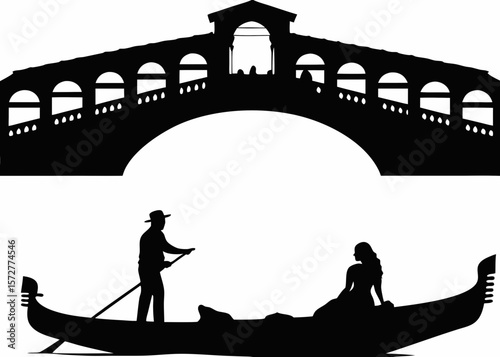 Striking silhouette composition of two dancers in motion - perfect for dance-themed SVGs, performing arts clipart, choreography posters, and expressive sticker sets