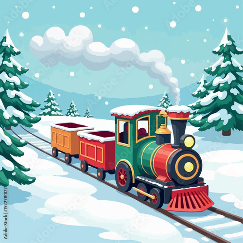 illustration, design, railway, locomotive, transportation, retro, rail, engine, travel, railroad, steam, icon, colorful, classic, graphic, coal, cheerful, playful, track, model, vehicle, colourful, 