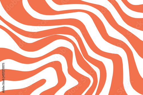 Orange abstract wave shape background.eps