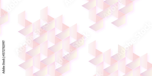 Abstract diamond white retro background vector illustration. Triangular pattern, copy space. Template geometric business design with triangle for poster, banner, card, flyer. 