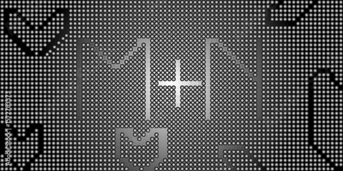 Grunge halftone black dot texture background. Halftone effect vector background. Educational playing activity. Design for building decoration, wallpaper vector illustration.