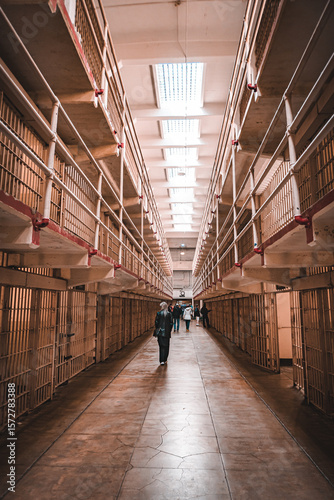 The Cells of Alcatraz Prison