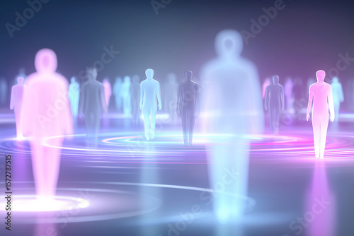 A diverse group of business people forms a united team, symbolizing success through leadership and partnership