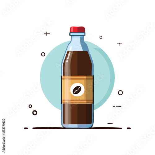 Bottle of Cold Brew Coffee ...
