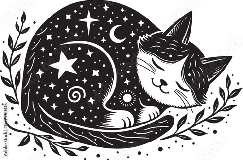 Mystical Witchy Celestial Vector Pack